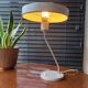 Lampe de bureau vintage Louis Kalff, modèle Romeo, années 1960, gris, Pays-Bas