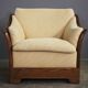 Wooden sofa and armchairs by Mobil Girgi, 70s. Set of 3