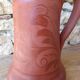 Pichet en terre cuite terracotta