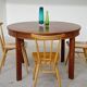 Extendable table with integrated Scandinavian style Self