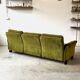 Velvet Sofa, Denmark, 1960s, Mid-C, Vintage
