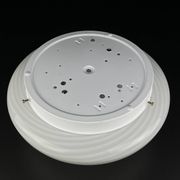 Plafonnier en verre de Murano tourbillon, Italie, années 1970