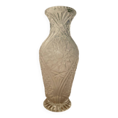 Vase transparent vintage