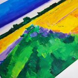Modern Provence landscape painting