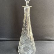 Saint Louis cut crystal stamped decanter