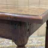 19th century oak side table