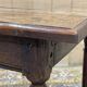 Table d'appoint en chêne du XIXème
