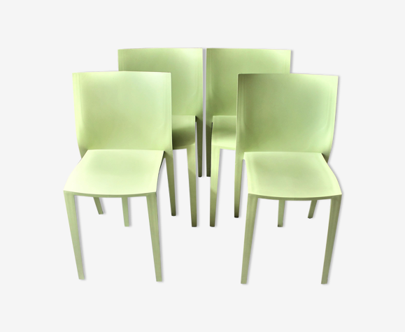 4 chaises 'slick-slick' par Philippe Starck | Selency
