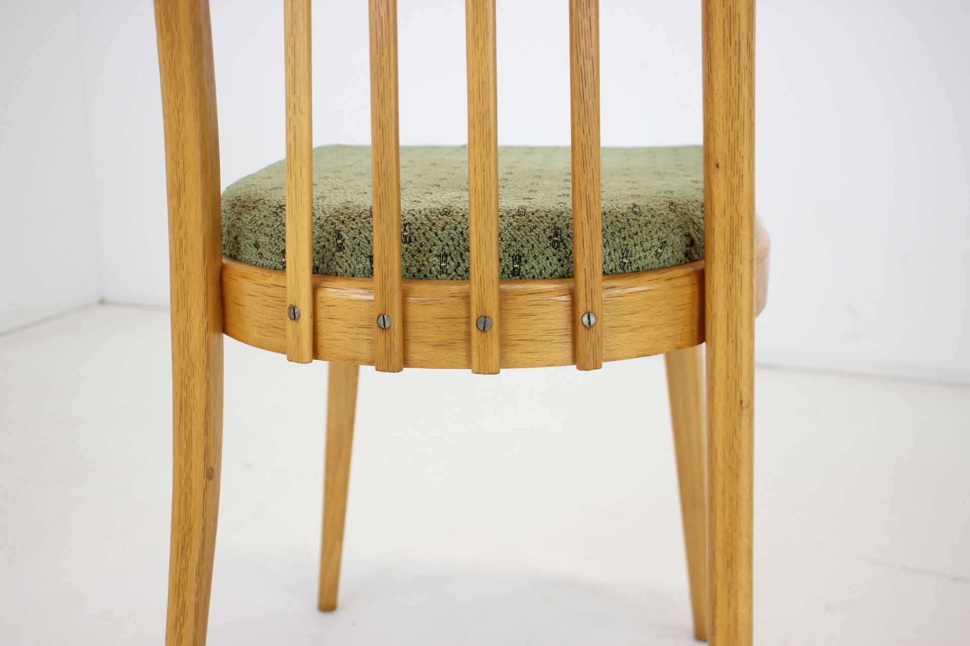 1970s set of four dining chairs by Ton, Czechoslovakia