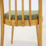 1970s set of four dining chairs by Ton, Czechoslovakia