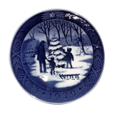 Royal Copenhagen porcelain Christmas plate 1979
