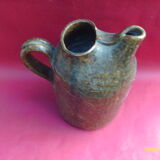 Sandstone pitcher by F Baudat circa 1960