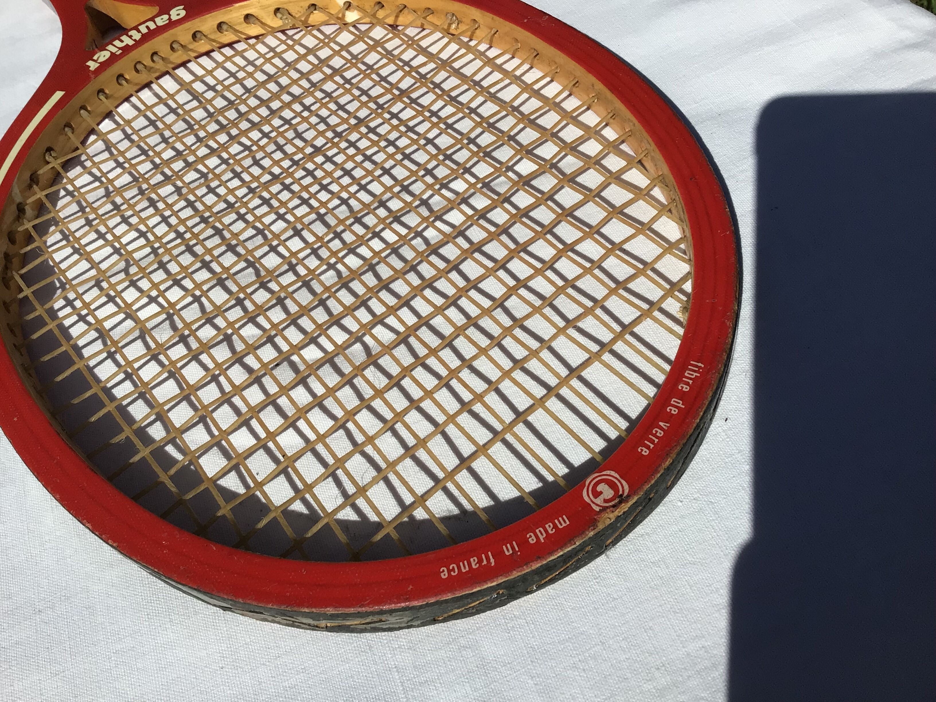 Wooden racket Gauthier G.07 vintage