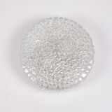 Glass Flush Mount or Sconce by Helena Tynell for Glashütte Limburg, 1960s