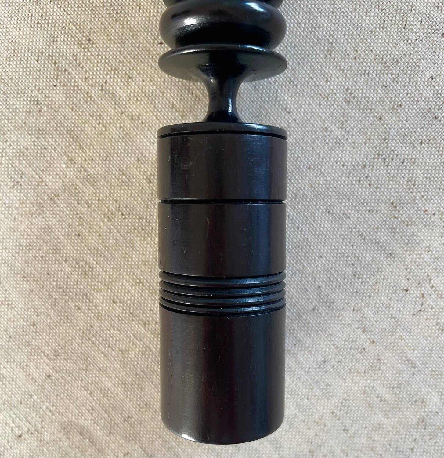 Scandinavian wooden candle holder,