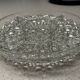 Large crystal aperitif presentation dish