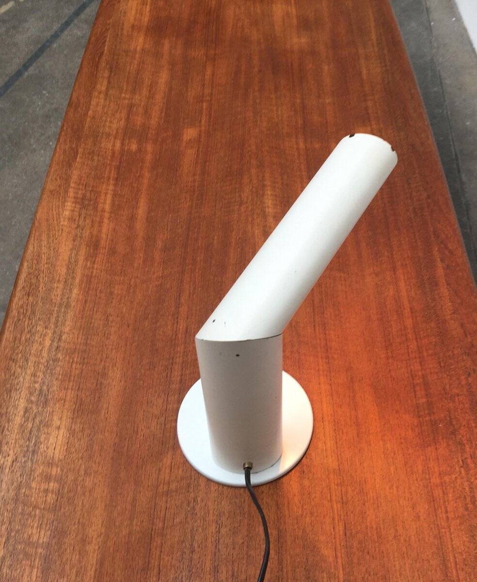 Minimalist metal table lamp by Brendel Leuchten Berlin, 1970s.