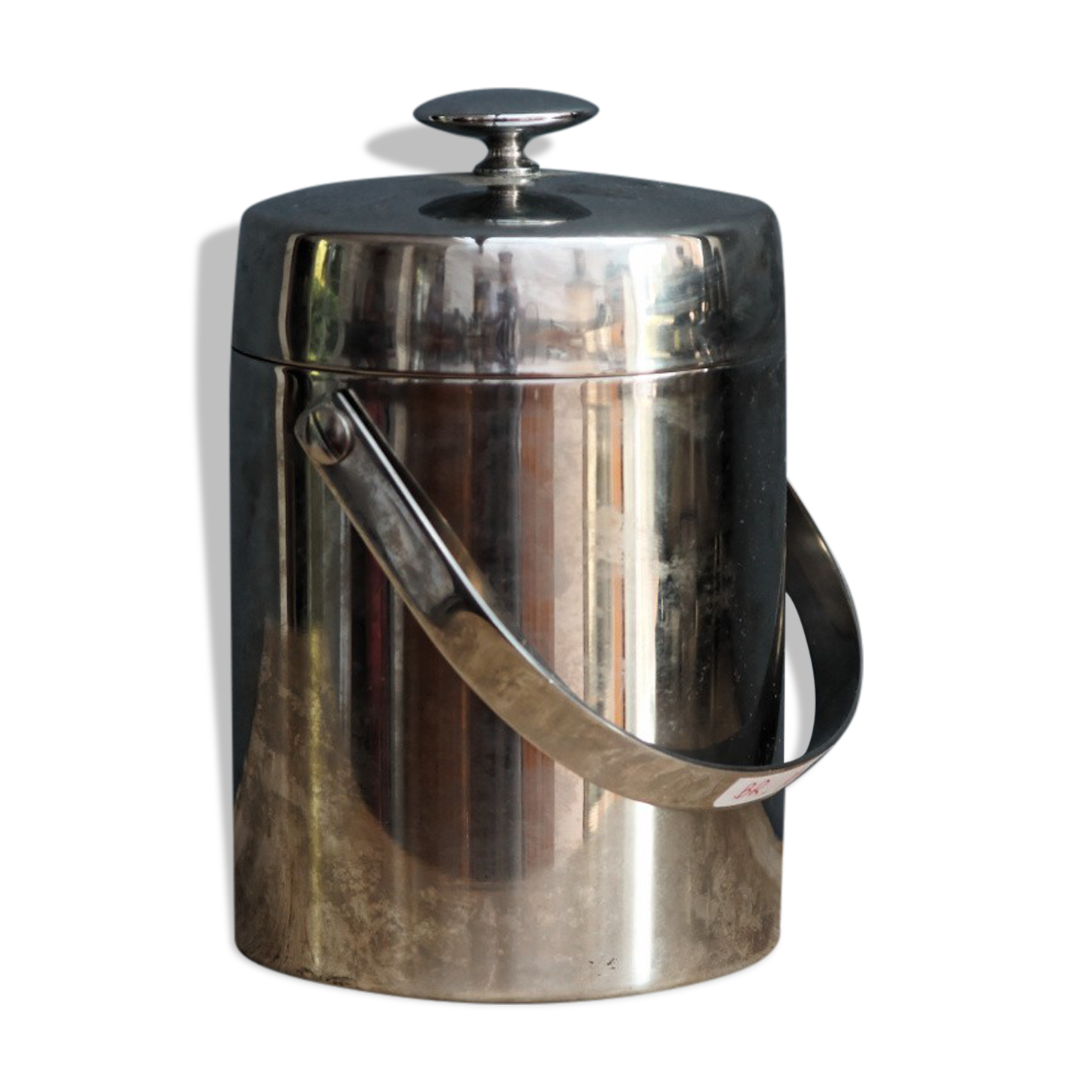 Stainless steel ice bucket