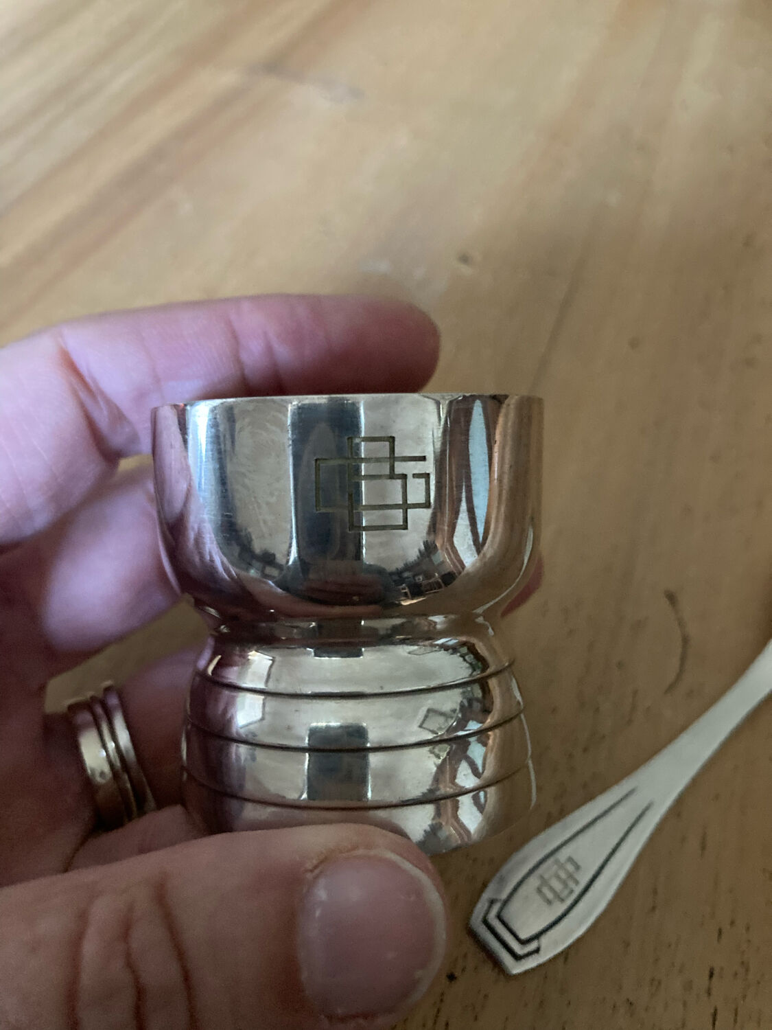 Coquetier Art Deco Christofle