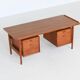 Arne Vodder writing desk model 207 in teak Sibast Denmark 1960
