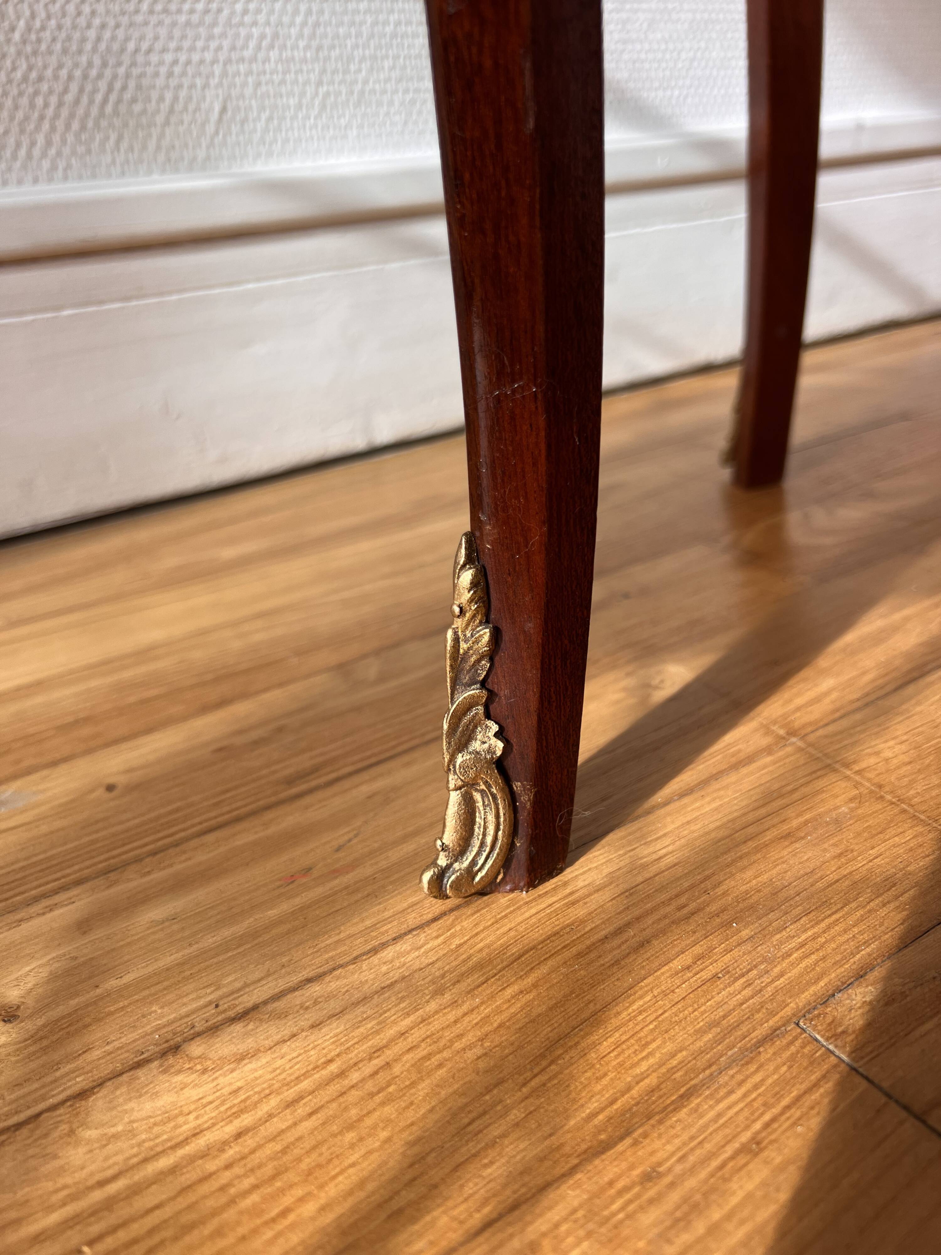 Bouillotte Table Louis XVI - Late 19th Century