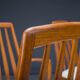 Dining chairs model "eva" by Niels Koefoed for Hornslet Møbelfabrik, 1960