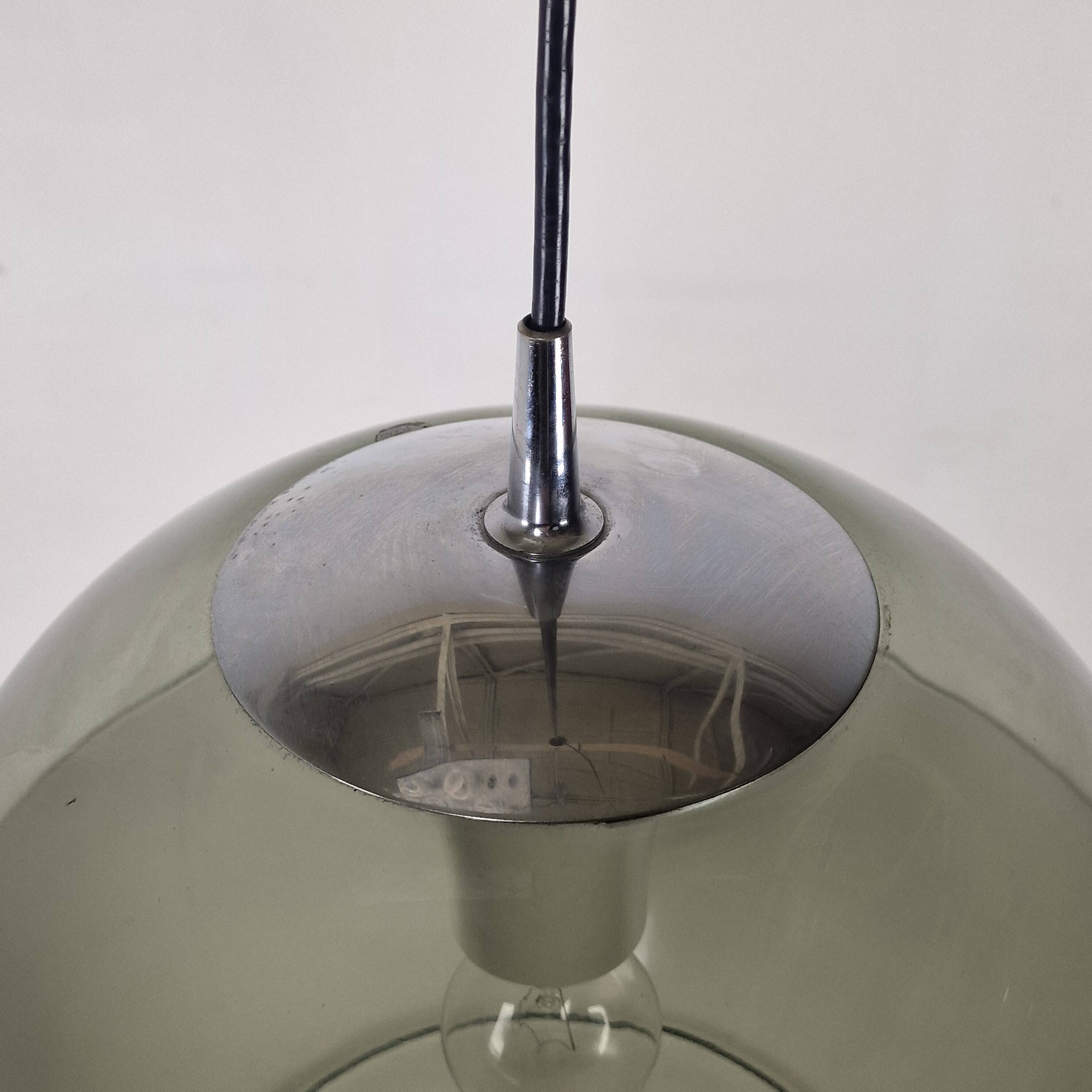 Elegant Mid-Century Modern Pendant by Peill & Putzler, Germany 1970's