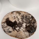 Very large empty pocket or petrified wooden flat