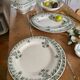 Round dish bfk boch brothers keramis nasturtium model, large model