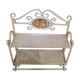 Metal wall shelf