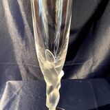 Faberge snow dove champagne flute