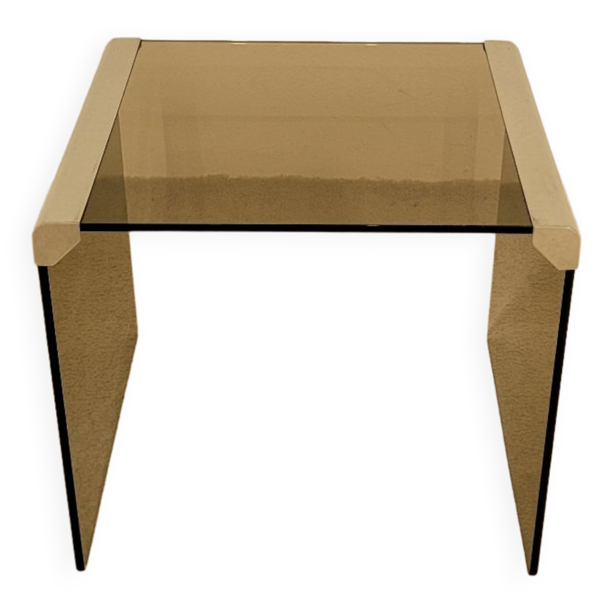 Glass coffee table by Pierangelo Gallotti for Gallotti and Radice, circa 1970
