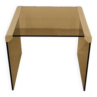 Glass coffee table by Pierangelo Gallotti for Gallotti and Radice, circa 1970