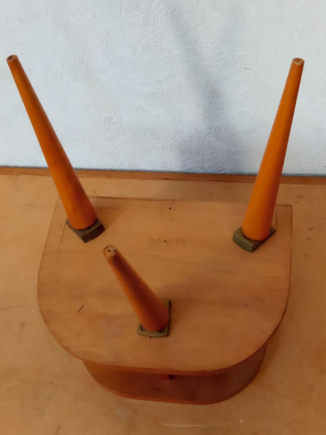 Tripod bedside table 1950