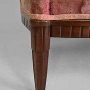 Art Deco Salon by Paul Follot in pink velvet, circa 1920