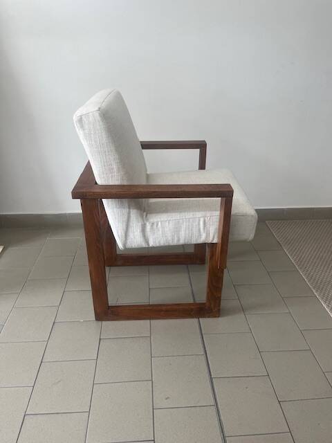 Cubic armchair