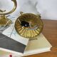 Pair of antique wall sconces with swan neck in brass, glass tulip.