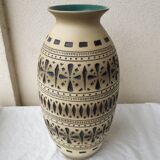 Ceramic vase with relief decoration