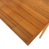 Teak “portfolio” dining room table, Sweden, 1960s