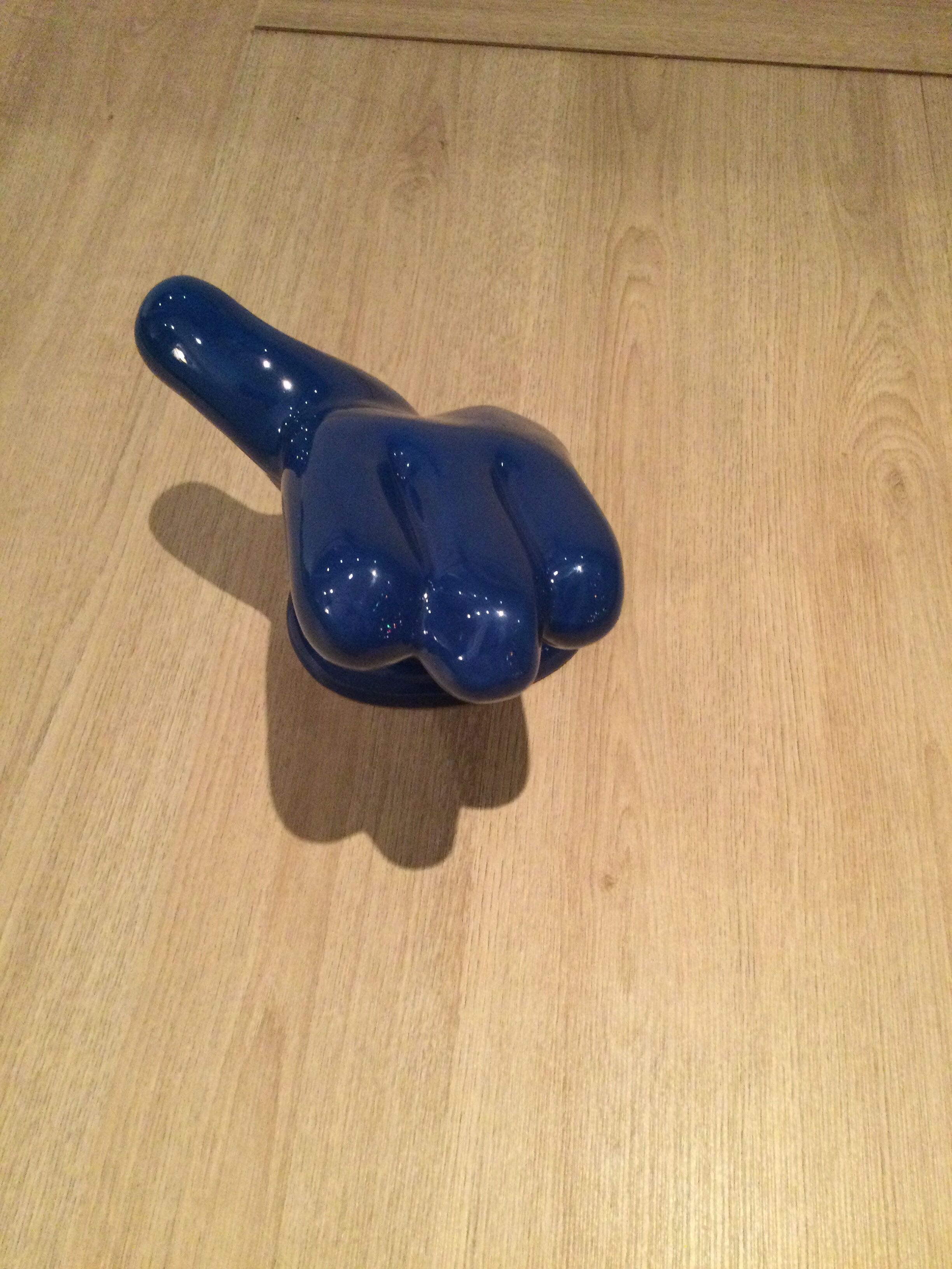 Ceramic hook signed J.C. Pieré vintage 1980