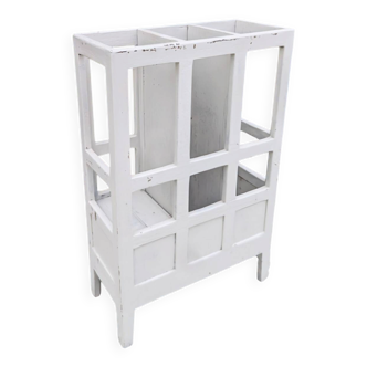 Wooden umbrella stand/baton Bistro Patina 1900 Shabby Gustavian