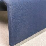 Alky armchair in blue fabric by Giancarlo Piretti for Anonima Castelli