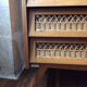 Commode vintage année 50 bois et rotin