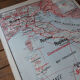 Italy's ancient school map no.30 Vidal Lablache