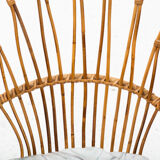Rattan side chair, Dutch design, 1950’s