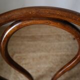 Pair of 20th century Fischel bistro chairs