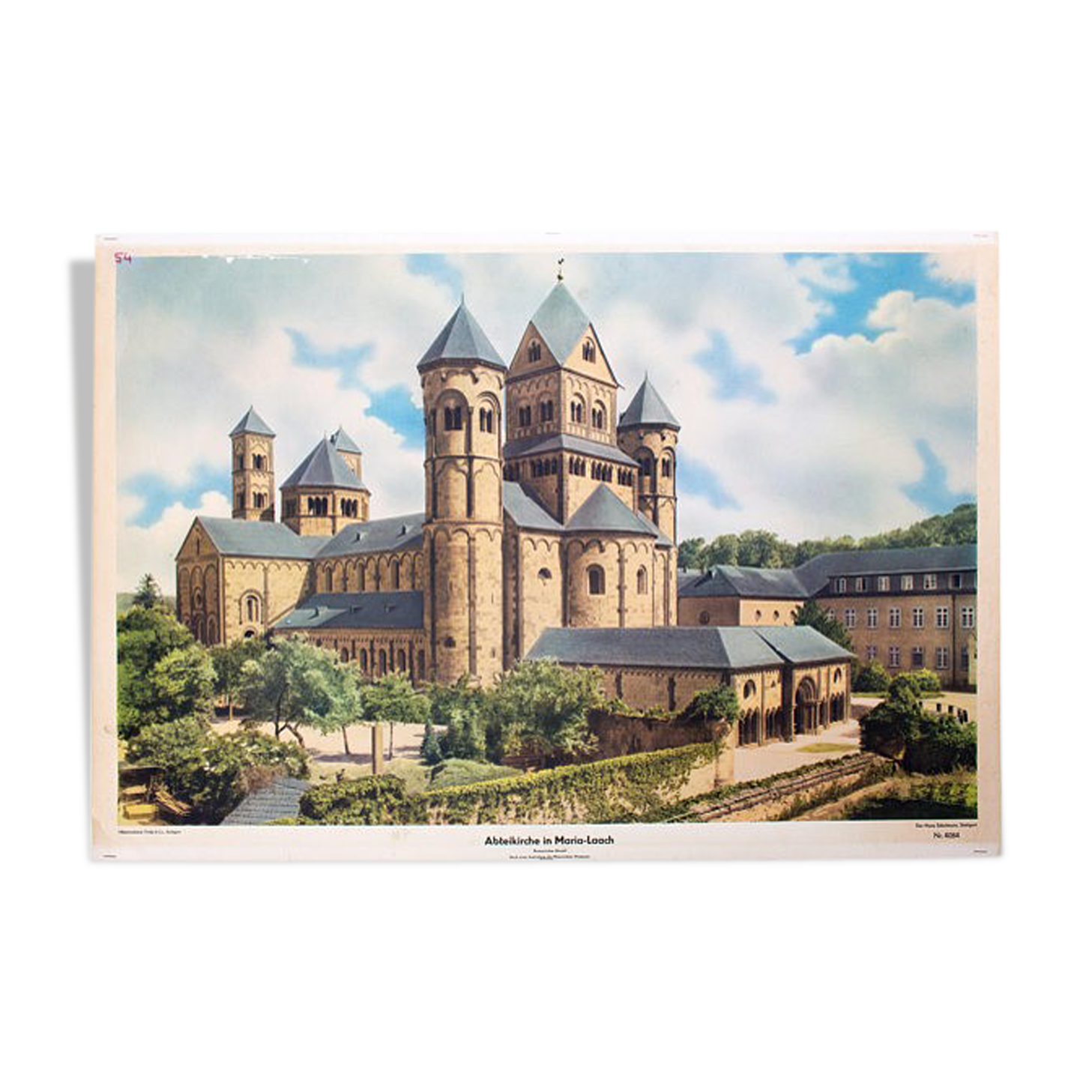 Church, "Abteikirche Maria Laach, Educational Grid, 1965