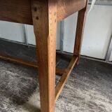 Oak farmhouse table