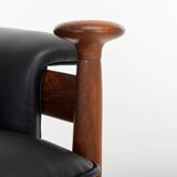 Bwana Lounge Chair and ottoman by Finn Juhl for France & Son, Denmark, 1960s