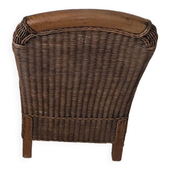 rattan armchair